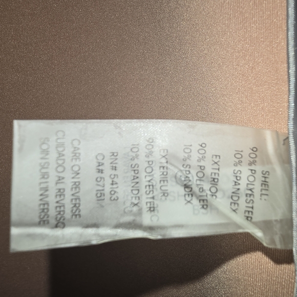 Calvin Klein Women's Light Pink Jacket - Picture 3 of 5